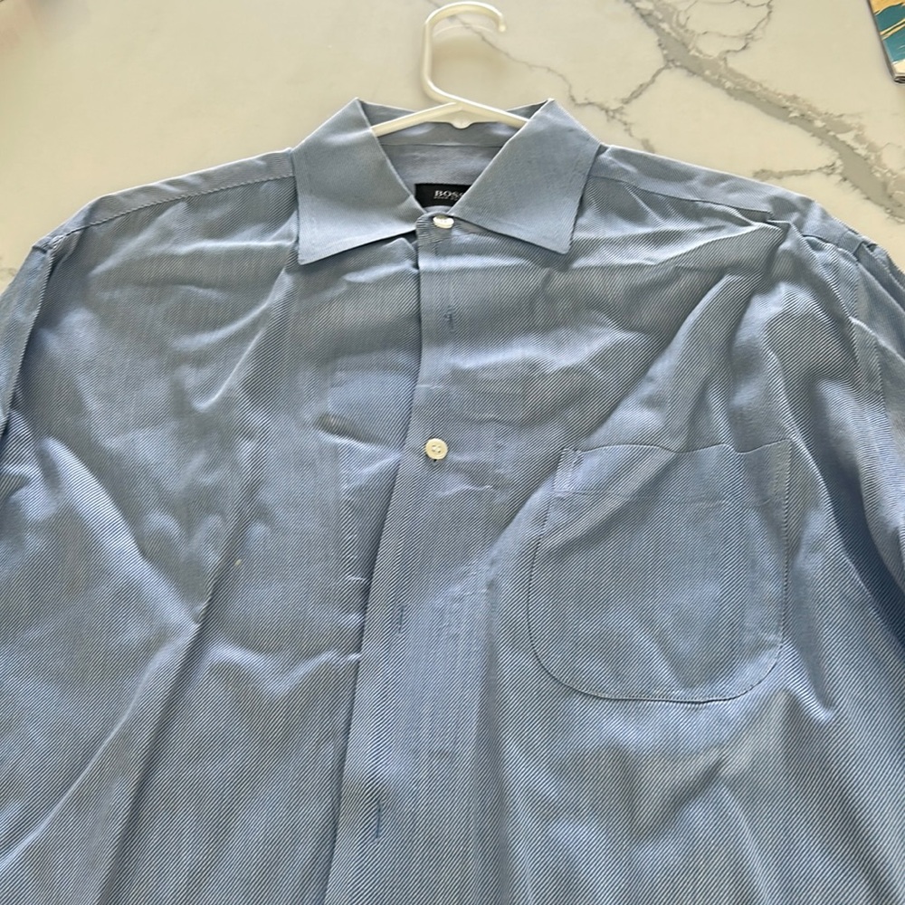 Boss blue 161/2 32/33